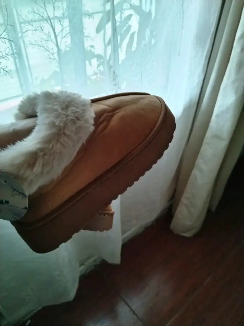 Pantuflas con forro de peluche - 1