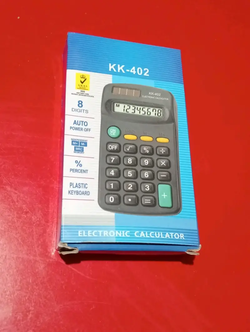 Calculadora electrónica KK-402 - 1