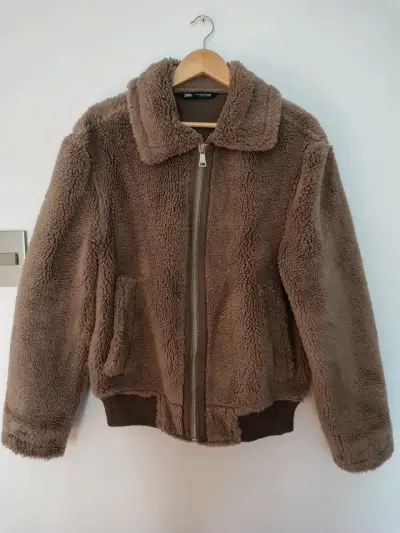 Chaqueta ZARA borrego hombre - miniatura 1