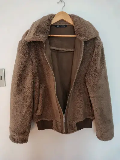 Chaqueta ZARA borrego hombre - miniatura 2