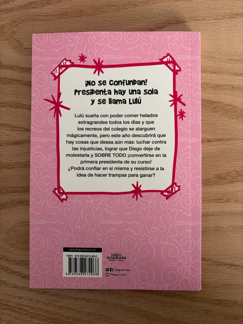 Libro "Lulú quiere ser Presidenta" - 2