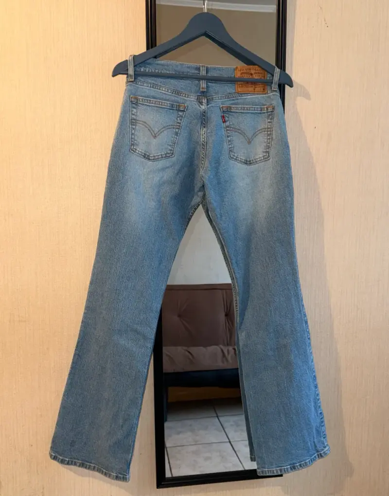 Jeans rectos azul claro - 2