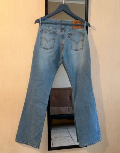 Jeans rectos azul claro - miniatura 2