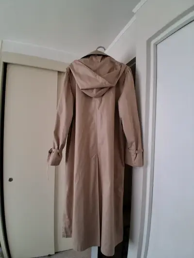 trench largo beige - miniatura 2