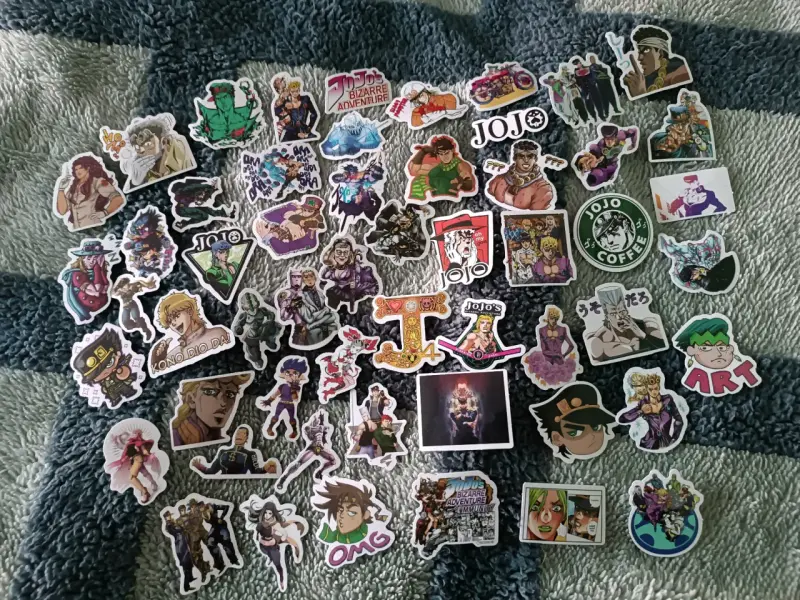 Set de stickers del anime JoJO - 2