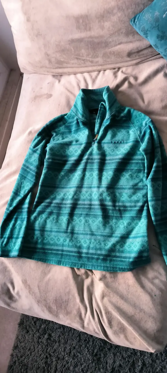 Polerón Kannu turquesa talla S - 2