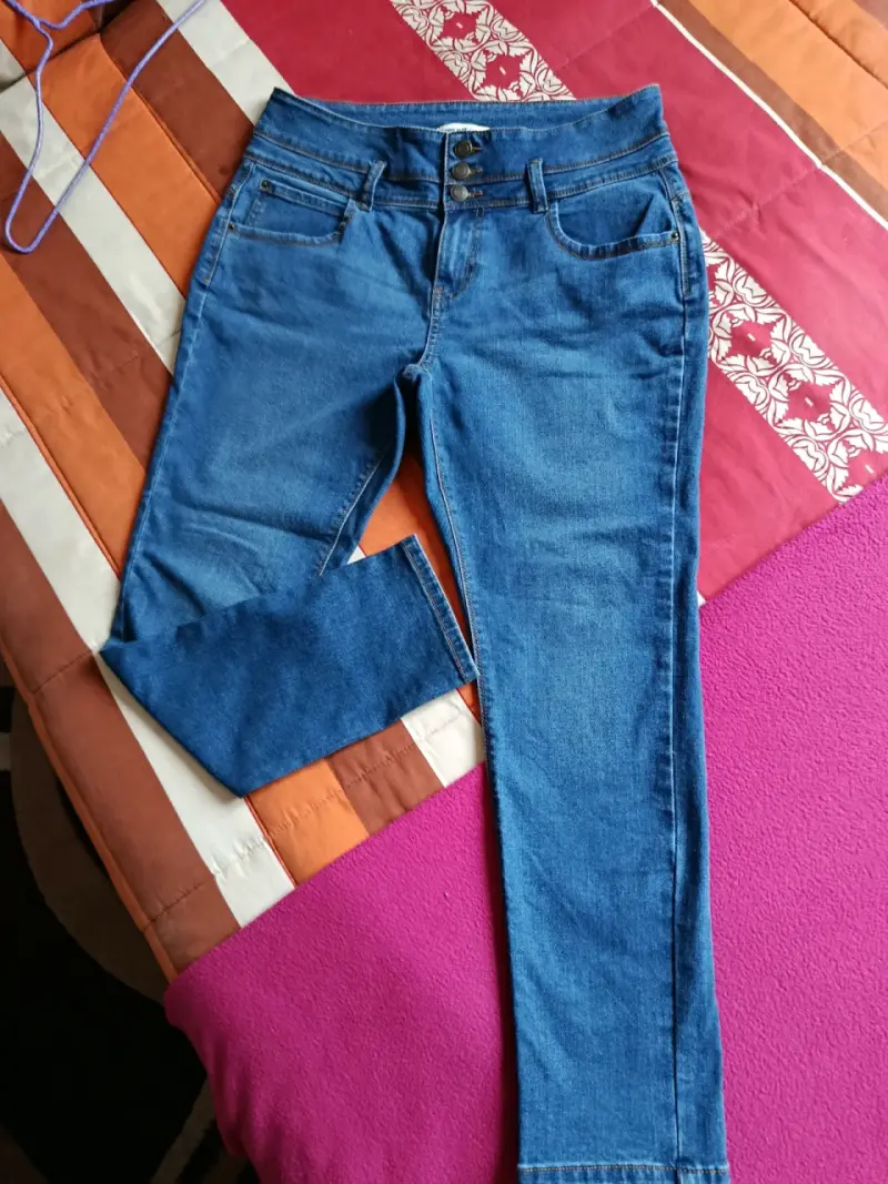 Pantalones jeans azules - 1