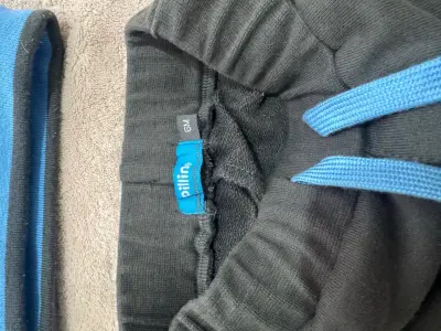 Conjunto infantil polar azul y gris - miniatura 4