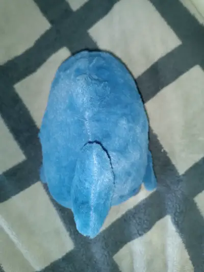 Peluche gato azul disfrazado de tiburón - miniatura 2