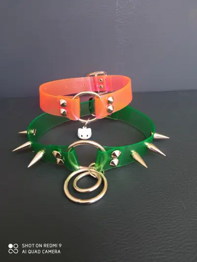chokers/collares, arnés  bolso de ecocuero, - miniatura 1
