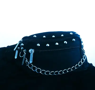 chokers/collares, arnés  bolso de ecocuero, - miniatura 3