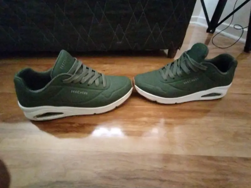 Zapatillas verdes Skechers - 2