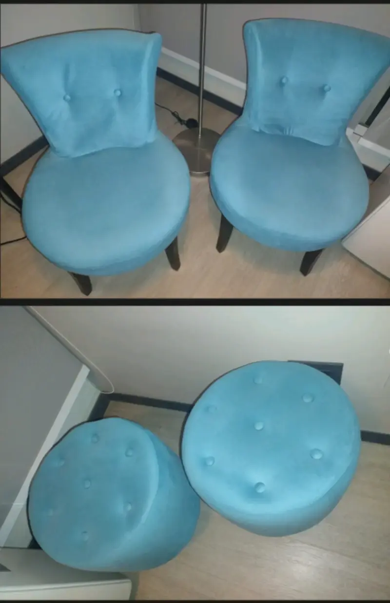 Sillas turquesa de diseño - 3