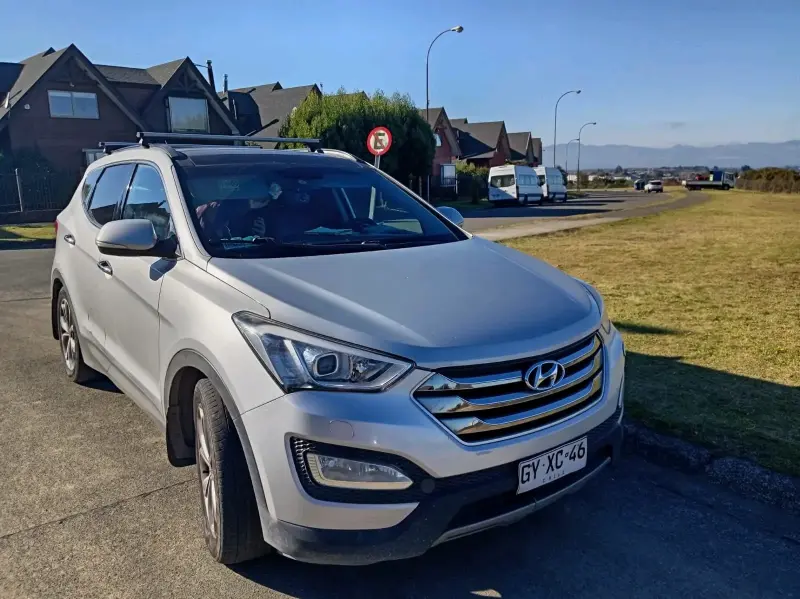 Hyundai Santa Fe 2015Gris - 1