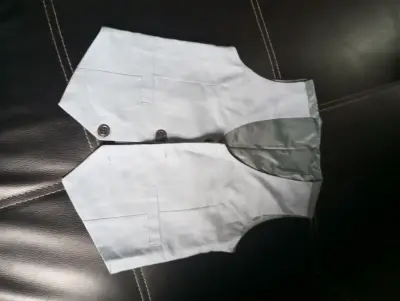 Traje formal para niño gris claro - miniatura 1