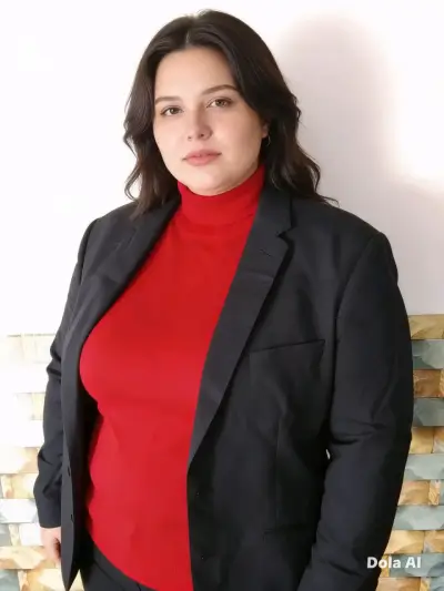 Blazer negro y azul talla 46 y poleras - miniatura 3