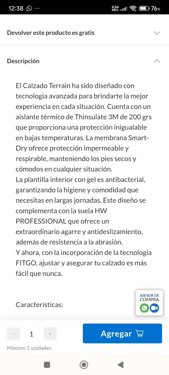 Zapatos de seguridad HW TERRAIN PRO N°42 - 3