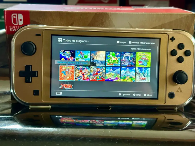Nintendo Switch Lite Hyrule Edition Con MAGIA - 1