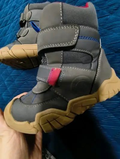Botas de niño impermeables grises - miniatura 6