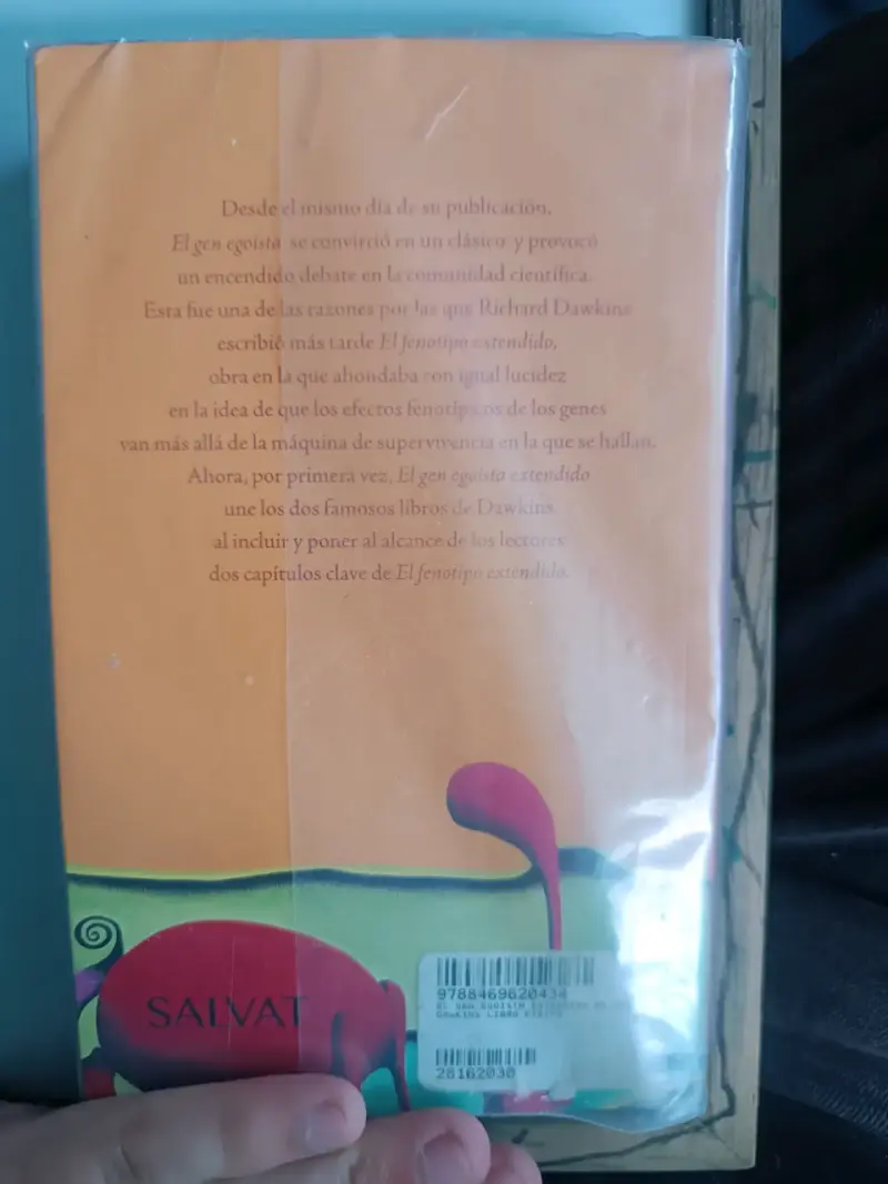 Libro El Gen Egoísta (versión extendida) - 3