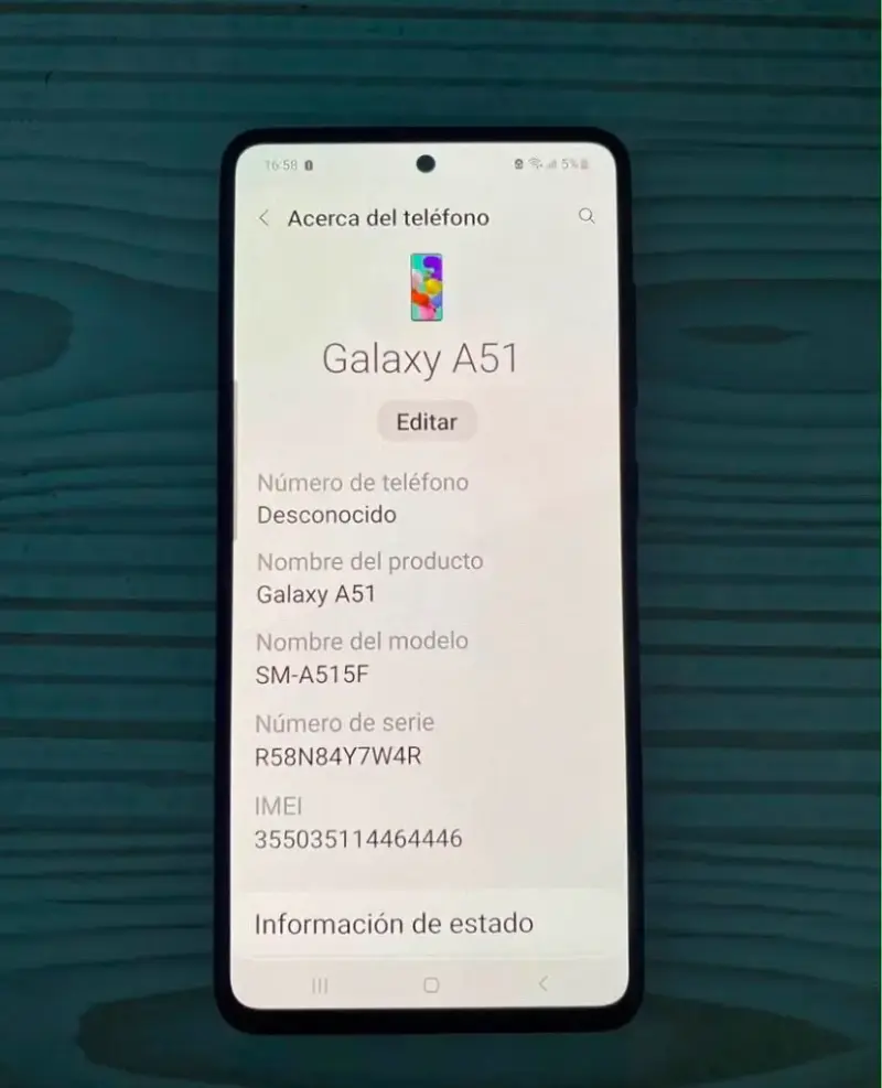 Telefono galaxy A51 - 2