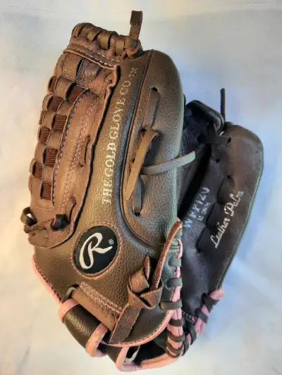 Guante de béisbol Rawlings café - miniatura 1