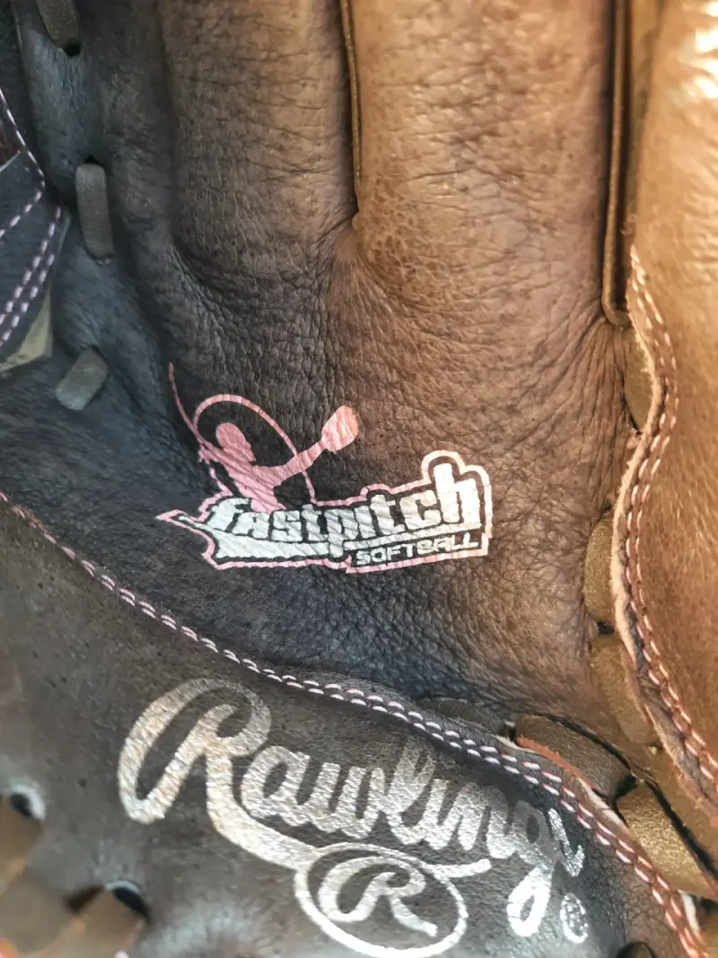 Guante de béisbol Rawlings café - 5