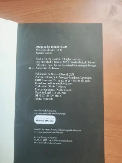 Manga Ataque a los Titanes 29 - miniatura 5