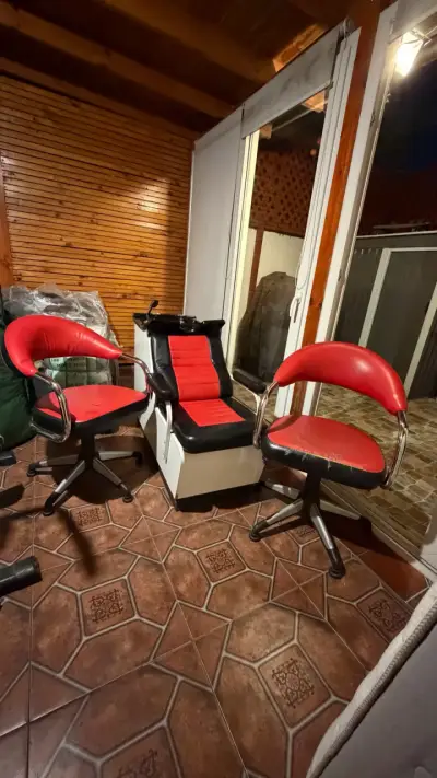 Lavapelo profesional + sillones de peluquería - miniatura 5
