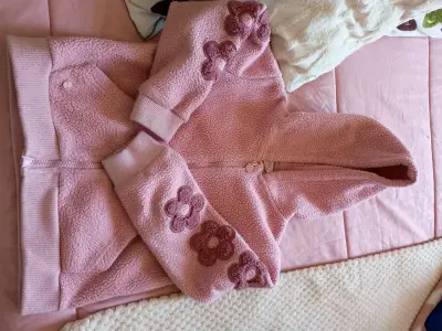 Parka infantil azul con estrellas - miniatura 2