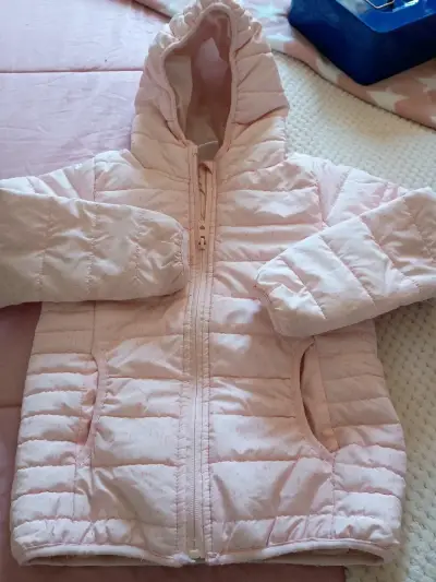 Parka infantil azul con estrellas - miniatura 4