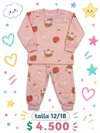Pijama infantil de franela - miniatura 5