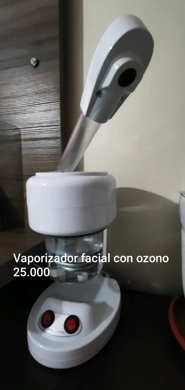 Vaporizador facial con ozono