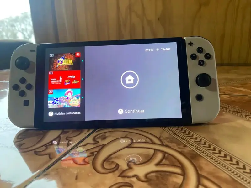 Consola portátil Nintendo Switch OLED - 1