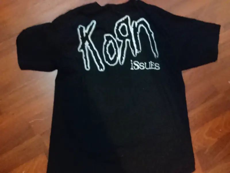 Polera negra Korn Issues - 2