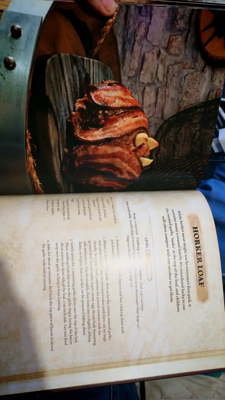 Libro de cocina de Elder Scrolls - 3
