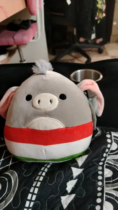 Peluche unicornio morado - miniatura 2