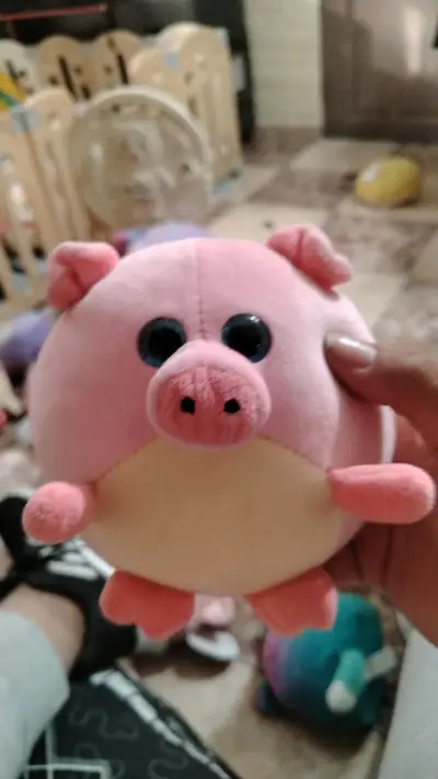 Peluche unicornio morado - miniatura 3