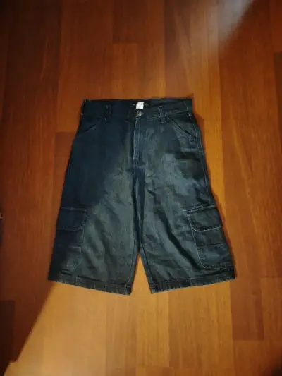 Bermudas de mezclilla azul oscuro Rocawear - miniatura 3