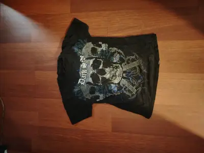 Polera negra Dark Side calavera - miniatura 1