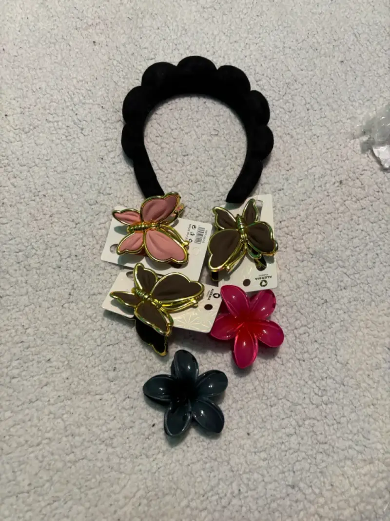Set de accesorios para el cabello