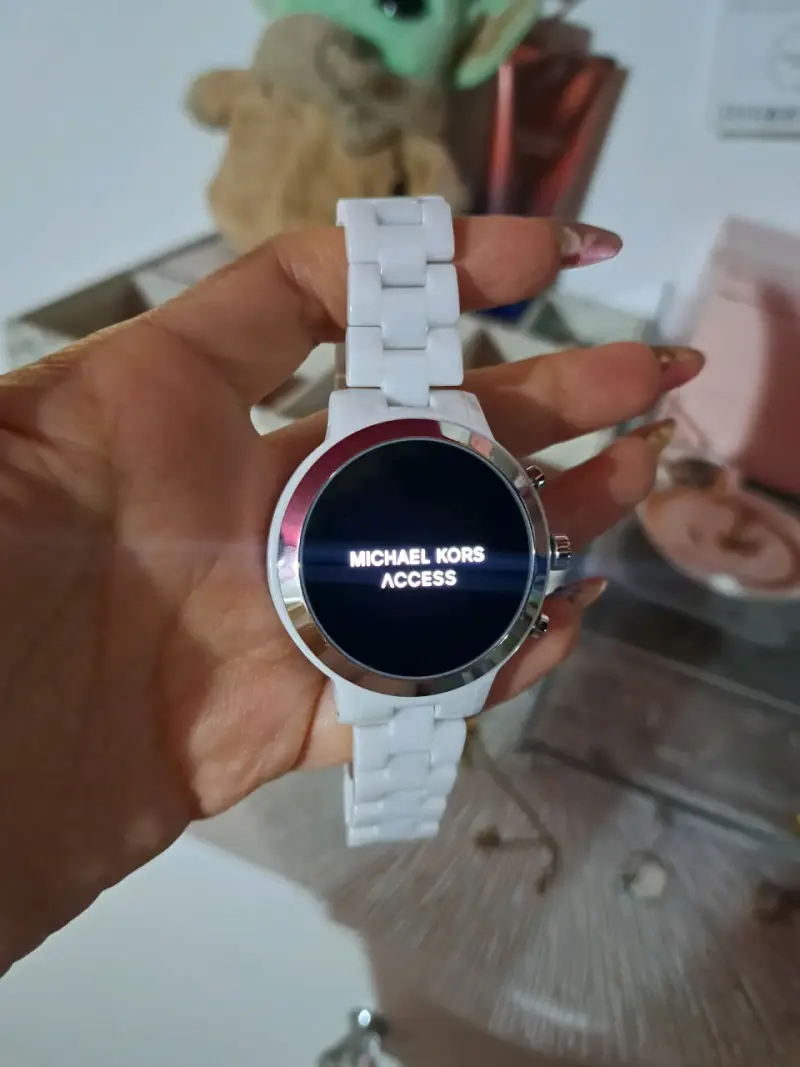 Reloj inteligente Michael Kors blanco - 1