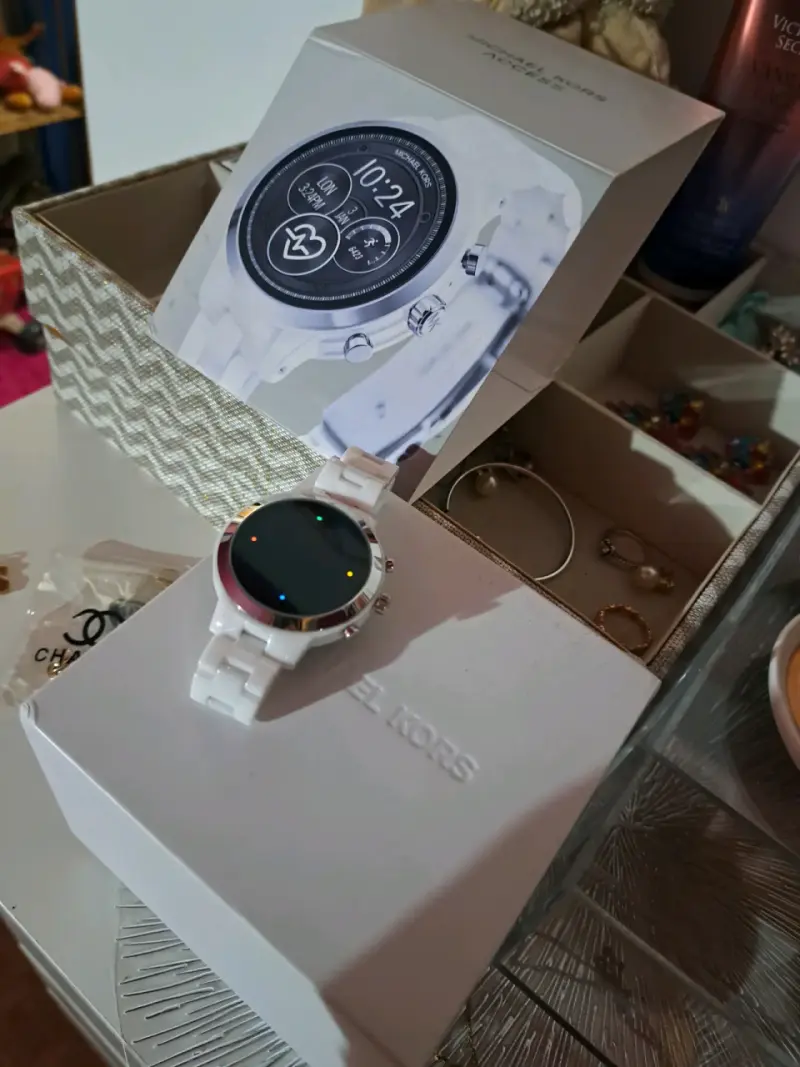 Reloj inteligente Michael Kors blanco - 2