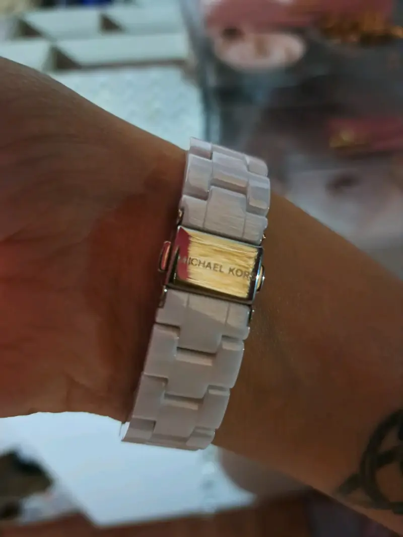 Reloj inteligente Michael Kors blanco - 4