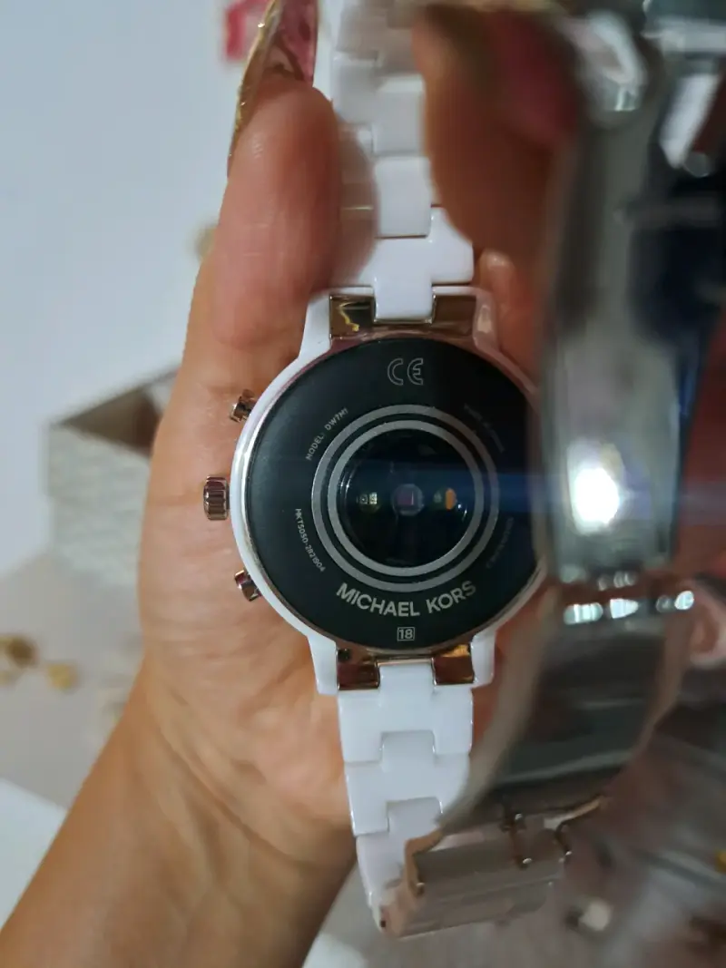 Reloj inteligente Michael Kors blanco - 6
