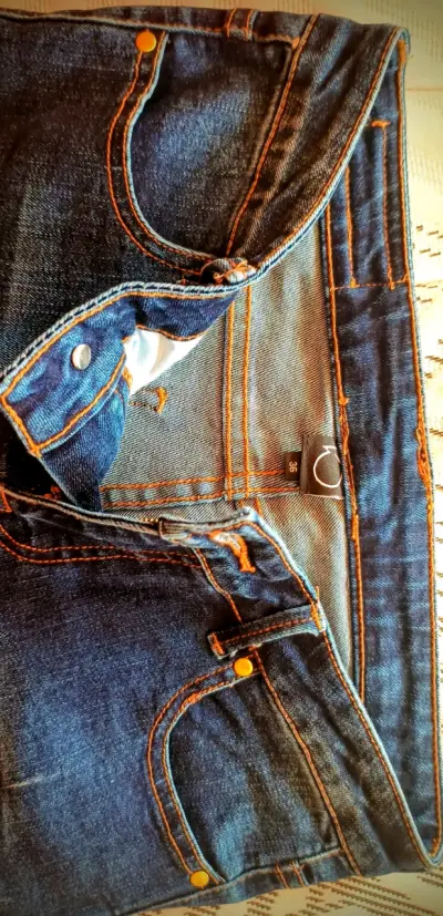 Jeans azules talla 36 - miniatura 1