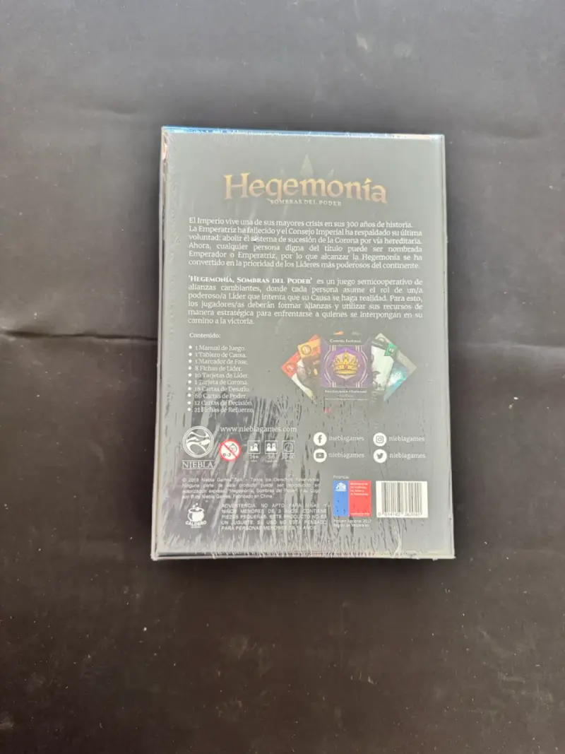Juego de Mesa Hegemonía - Sueños del Poder - 2