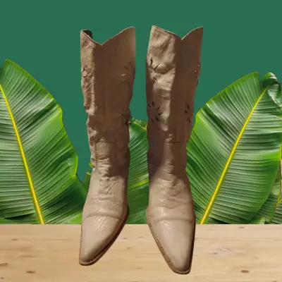 Botas vaqueras  cuero - miniatura 2