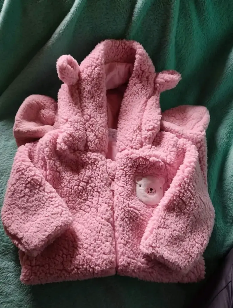 Osito rosa para bebé