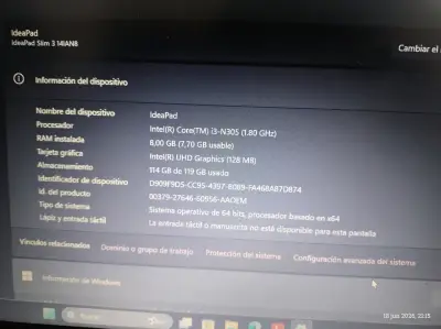Notebook Lenovo Core i3 - miniatura 3